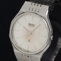 セイコー 5931-7010 QZ シルバー文字盤 メンズ腕時計 KRH 2000000 NSK