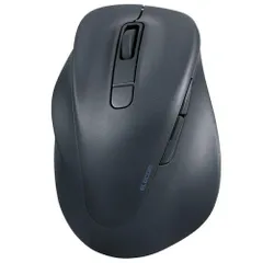 【新品・5営業日で発送】ELECOM エレコム マウス／左手用／XL／BT／5ボタン／抗菌／静音／ブラック(M-XGXL31BBSKBK)