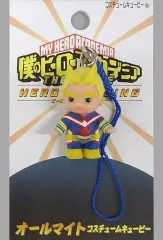 【中古】雑貨 オールマイト コスチュームキューピーマスコット 「僕のヒーローアカデミア THE MOVIE ヒーローズ：ライジング」 劇場グッズ