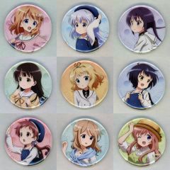 俺ガイル 雪ノ下雪乃 缶バッジ 9点セット あたりツキくじ ラッキーくじ