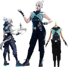 Amazon.co.jp: VALORANT ヴァロラントジェット (Jett) コスプレ