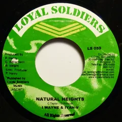 ジャマイカ7” I Wayne & Iyah V. / Sherdon Natural Heights / Jetlag LS059 Loyal Soldiers Produ /00080