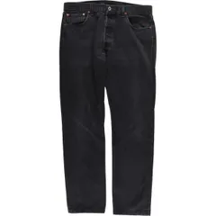 古着 リーバイス Levi's 501 ブラックデニム ストレートデニムパンツ メンズw36相当/eaa491747