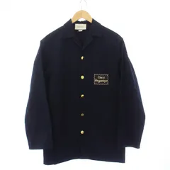 グッチ GUCCI 20SS ORGASMIQUE テーラードジャケット ネップ加工 金  