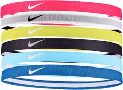 ナイキ レディース Swoosh スポーツヘッドバンド 6パック One Size [Rush Pink/White] [One Size]