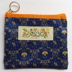 【中古】雑貨 ジャック・ハウル ブルームネーム刺繍入りポーチ 「ディズニー ツイステッドワンダーランド」 ジャックの誕生日記念グッズ