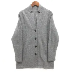 【トロワボヌール】TROIS BONHEURS✨良品✨ニットベスト カシミヤ 黒 フェザーヤーンニットベスト
