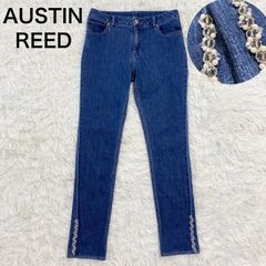 ※※姫様専用※※美品✨【AUSTIN REED】オースチンリード　デニムパンツ　裾パール　ビジュー付き　サイズ36