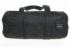 ポーター PORTER SMOKY BOSTON BAG スモーキー ボストン ドラムバッグ ミニ サイドポケット グレー 【ブランド古着ベクトル】【中古】●▲250601