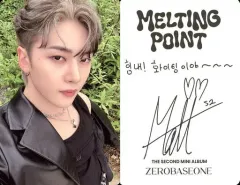 【中古】コレクションカード(男性) ZEROBASEONE/ソク・マシュー(Matthew Seok)/裏面印刷サイン・メッセージ入り/CD「MELTING POINT」(LOYALTY Ver.)封入フォトカード