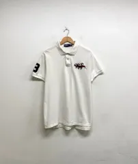 RALPH LAUREN ラルフローレン　トリプルポニー刺繍　希少　ジーンズ　白 RALPH LAUREN ラルフローレン トリプルポニー刺繍 希少 ジーンズ