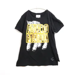 【中古A】ANGLOMANIA アングロマニア 40 M レディース 半袖Tシャツ ヴィヴィアンウエストウッド プリント 羊 黒 中古A 古着