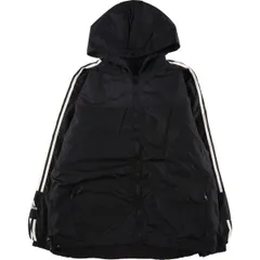 古着 90年代 アディダス adidas リバーシブル 中綿パーカー パファージャケット メンズL相当 ヴィンテージ/eaa490200