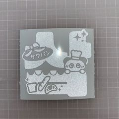 NCT草鈍器ステッカー　ペンライト　サクヤ　パン屋さんver