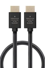 HDMI(R) Cable規格認証済み】 【Premium 18Gbps 4K2K(60Hz) テレビ・パソコン・ゲーム機などに プレミアム 1m eARC ケーブル 黒 HDMI ECDH-HDP10BK エレコム