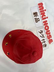 317ミキハウスmikihouse50size チエコサク刺繍ぼうし