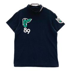 PEARLY GATES モックネック 半袖 濃いネイビー正規品 日本製 5 - メルカリ