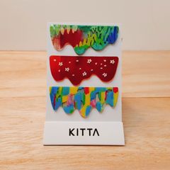 【キングジム】KITTA CLEAR トロミ シール マスキングテープ