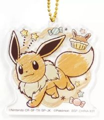 [중고] 잡화 이브이 아크릴 매력 [이치 반 쿠지 Pokemon Mimikkyu's Sweets Party] H상