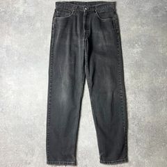00s Levis 550 0260 ブラック デニム パンツ 34 34 / 00年代 リーバイス カナダ製 オールド ジーンズ ジーパン 黒 テーパード