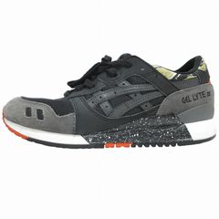 아식스 asics 타이거 GEL-LYTE III 겔라이트 3 스니커 슈즈 26.0㎝ 블랙 블랙 그레이 H7Y0L /SY 0712