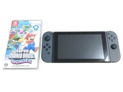 ◎■  任天堂 Nintendo Switch グレー ニンテンドー スイッチ スーパーマリオブラザーズ・ワンダー ソフト付き 家庭用ゲーム機 HAC-001 本体
