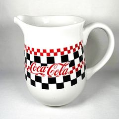 90s Coca Cola Ceramic Pitcher　コカコーラ　ピッチャー　陶器製　90年代　アンティーク　ヴィンテージ　アメトイ