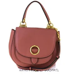 【中古】 美品 マイケルコース MICHAEL KORS チェーン ハンドバッグ ショルダー 2WAY ピンク レザー 保存袋付き 01BK503
