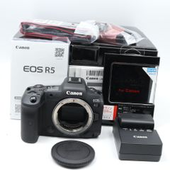 【新同品】Canon ミラーレス一眼カメラ EOS R5 ボディー EOSR5