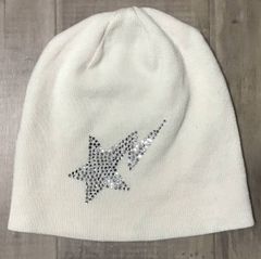アベイシングエイプ BAPE STA スワロフスキー ビーニー APE - メルカリ