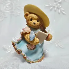 cherished teddies テディーズ 虹 ドレスの クマ フィギュア