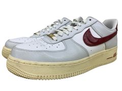 NIKE (ナイキ) ナイキ ウィメンズ エアフォース 1 07 SE スニーカー 27.5cm US10.5 ホワイト レッド ウィメンズ/025のサムネイル