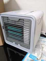ショップジャパン ◇ ここひえ R3 FN006380 卓上扇風機 冷風扇
