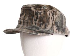 【お得なクーポン配布中!】 90s USA製 リアルツリーカモ ワーク キャップ フリーサイズ / 古着 90年代 オールド カモフラ 迷彩 アウトドア トラッカー ハット 総柄