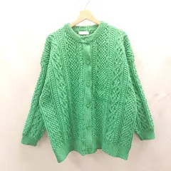 ◇ ⊇ PAGEBOY ページボーイ 長袖 ニットカーディガン サイズF グリーン レディース E  【1503050005180】