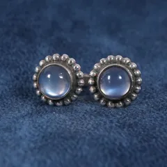 ジョージジェンセン ムーンストーン シルバー ピアス SV925 9 YO478 ジョージジェンセン ムーンストーン シルバー ピアス SV925 9 YO478