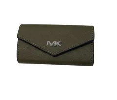 【管理番号-SK】マイケルコース　キーケース　5連　カーキ　グリーン　オリーブ系