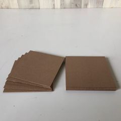 木材 MDF合板 2.5mm厚 150mm×150mm 10枚 【Dタイプ】