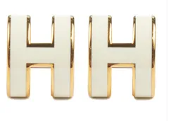 2024年最新】エルメス ポップh ピアス ホワイトの人気アイテム - メルカリ 