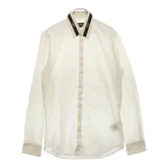 FENDI (フェンディ) 21SS カラーロゴ ロングスリーブ 長袖シャツ ホワイト FS0808 ADUYのサムネイル