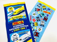 フェイスタオル 2枚セット プラレール