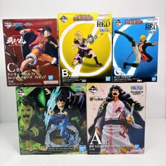 ワンピース 一番くじ フィギュア まとめ売り★覇王ノ兆 C賞 モンキー・D・ルフィ トレジャークルーズ FILM RED B賞 ウソップ C賞 サンジ トラファルガー・ロー トレジャークルーズ D賞 A賞 将軍 モモの助 5個セット