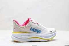新作 ホカ オネオネ ボンダイ 9 HOKA ONE ONE Bondi 9 ランニングシューズ ジョギングシューズ スニーカ スポーツ ピンク+イエロー 送料無料
