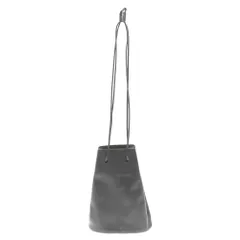 JIL SANDER (ジルサンダー) CLIMB DRAWSTRING ドローストリングバッグ レザー ハンドバッグ ブラックのサムネイル