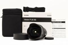SIGMA Sony Eマウント レンズ 14mm F1.8 DG HSM 単焦点 広角 星 フルサイズ Art ミラー シグマ ソニー [美品]