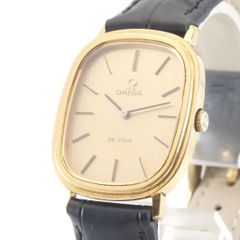 稼動品 ヴィンテージ オメガ OMEGA De Ville デビル Cal.625 手巻き ゴールド文字盤 ユニセックス時計 27mm スイス製