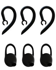 Explorer 500 M70 M90 Poly QCY PLANTRONICS プラントロニクス ユニバーサル 落ち防止 ワイヤレス 耳かけ型 Bluetooth 360度回転 イヤホン シリコン製 等対応 6.0mm イヤーピース Mサイズ イヤーフック