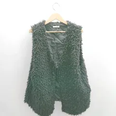 ◇ ⊇ classicalelf クラシカルエルフ ファーベスト サイズL ブラック レディース E  【1501230040822】