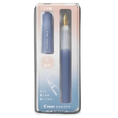 PILOT　パイロット　万年筆　kakuno　カクノ　 まどろみカラーシリーズ　まどろみブルー　細字・F　P-FKA-1-MDBF