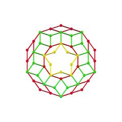 Zometool ゾムツール クリスマスオーナメント ペンローズリース zom1118